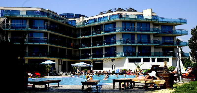 Riviera Blue Hotel Sunny Beach Exterior foto